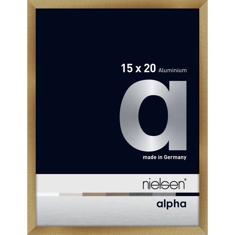Alu-Rahmen Alpha 15x20 Brush.Amber 1617221