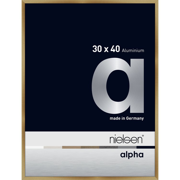 Alu-Rahmen Alpha 30x40 Brush.Amber 1630221