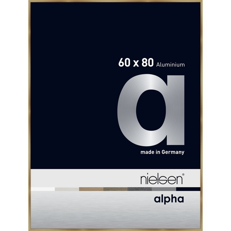 Alu-Rahmen Alpha 60x80 Brush.Amber 1662221