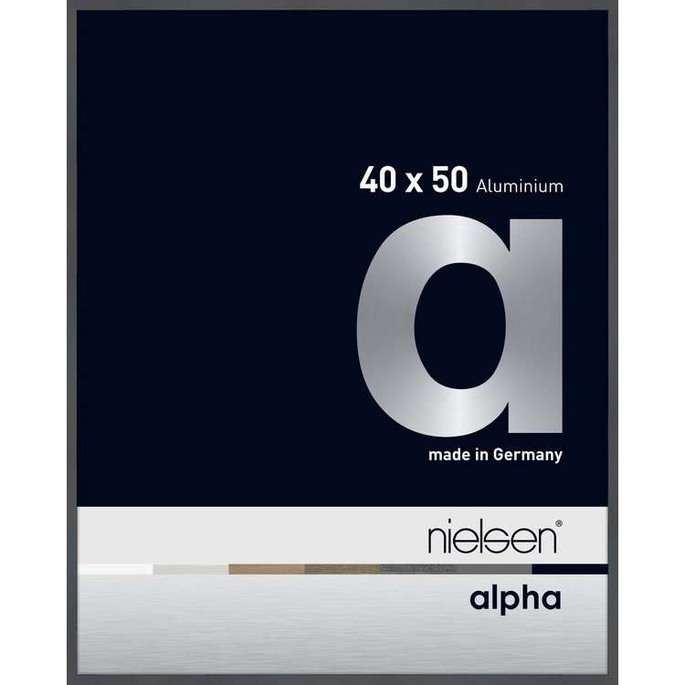 Alpha-TrueColor Alpha 40x50 Dunkelgrau gl. 1640020-01