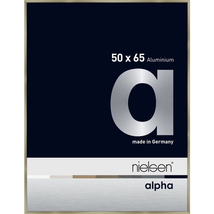 Alpha-TrueColor Alpha 50x65 Brus.Edelstahl 1651225-01