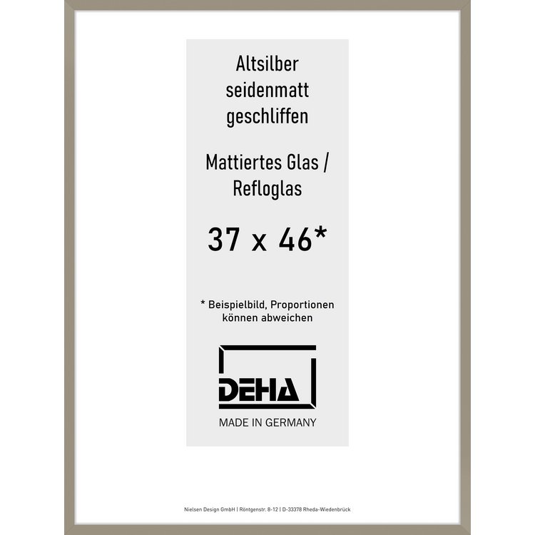Alu-Rahmen Deha Profil II 37 x 46 Altsilber Reflo 0002RG-013-ALTS
