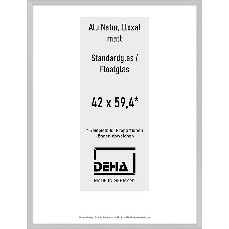 Alu-Rahmen Deha Profil V 42 x 59,4 Alu Natur Float 0005NG-003-NAMA