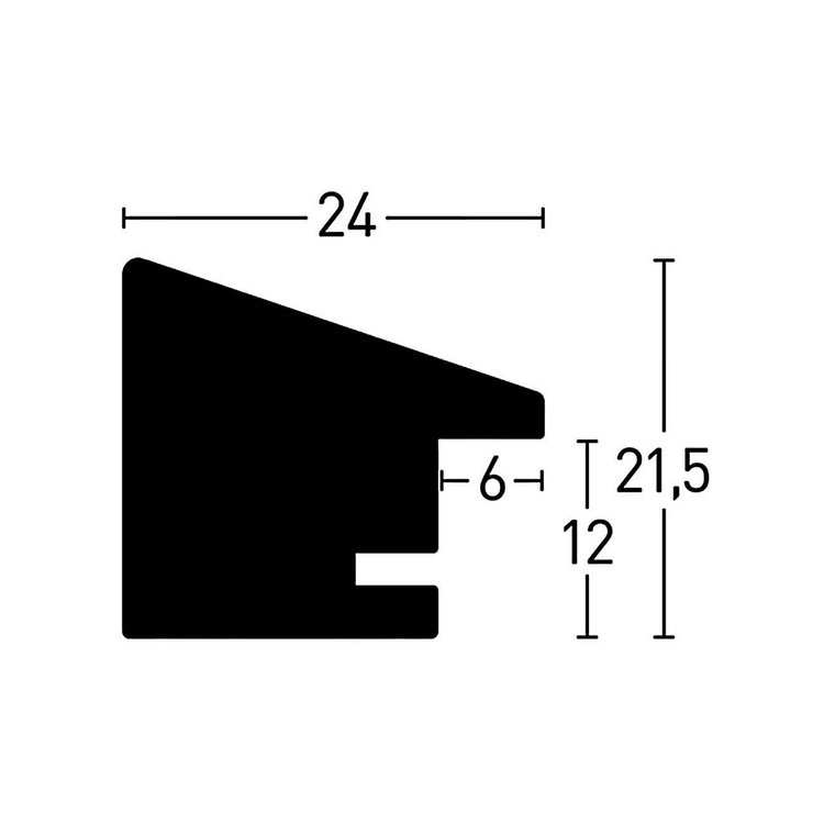 Holz-Rahmen Essential 59.4 x 84.1 Birke 4856001