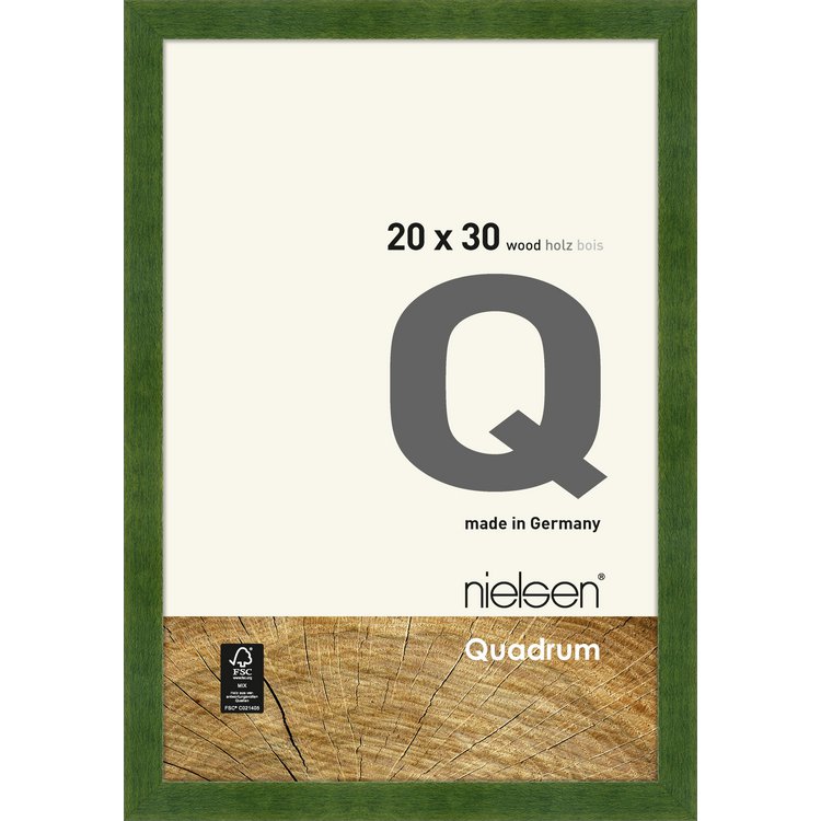 Holz-Rahmen Quadrum  20 x 30 Grün 6535013