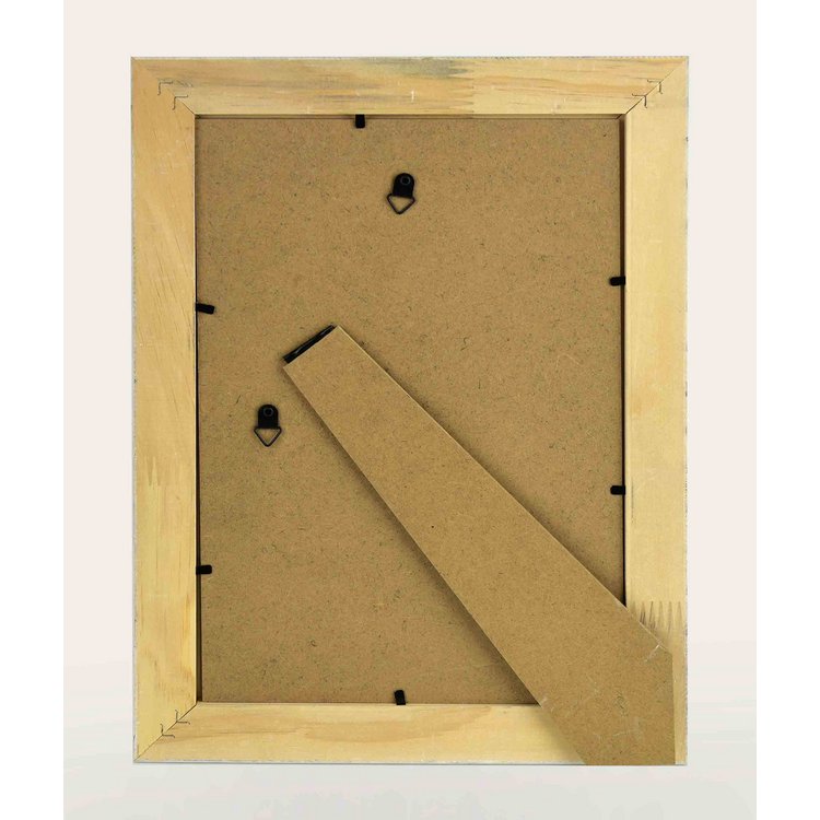 Holz-Rahmen Ascot 10 x 15 Dunkelbr./ Gold 9009002