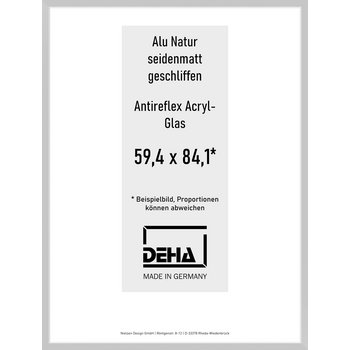 Alu-Rahmen Deha Profil II 59,4 x 84,1 Alu Natur AR-Acryl 0002EA-004-NAMA
