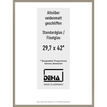 Alu-Rahmen Deha Profil II 29,7 x 42 Altsilber 0002NG