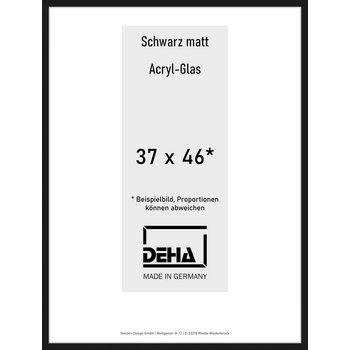 Alu-Rahmen Deha Profil II 37 x 46 Schwarz Acryl 0002AG-013-SCMA