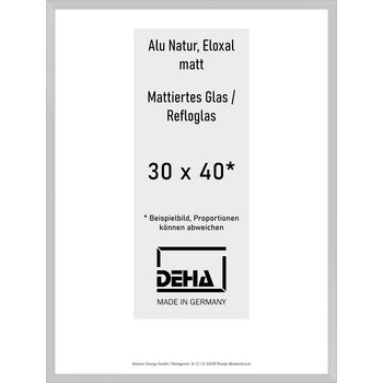 Alu-Rahmen Deha Profil V 30 x 40 Alu Natur Reflo 0005RG-011-NAMA