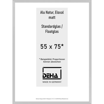 Alu-Rahmen Deha Profil V 55 x 75 Alu Natur Float 0005NG-022-NAMA