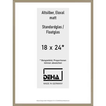 Alu-Rahmen Deha Profil V 18 x 24 Altsilber Float 0005NG-006-ALTS