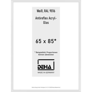 Alu-Rahmen Deha Profil V 65 x 85 Weiß 0005EA