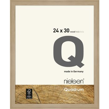 Holz-Rahmen Quadrum  24 x 30 Eiche Natur 6522003