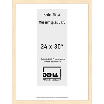Holz-Rahmen Deha A 25 24 x 30 Kiefer Natur  M.UV70 0A25M6-008-KNUN
