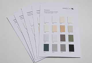 Passepartout Sample Color Cards